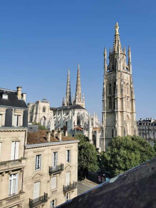 Lumineux Appartement Sous Les Toits A Pey Berland Bordeaux Exterior foto